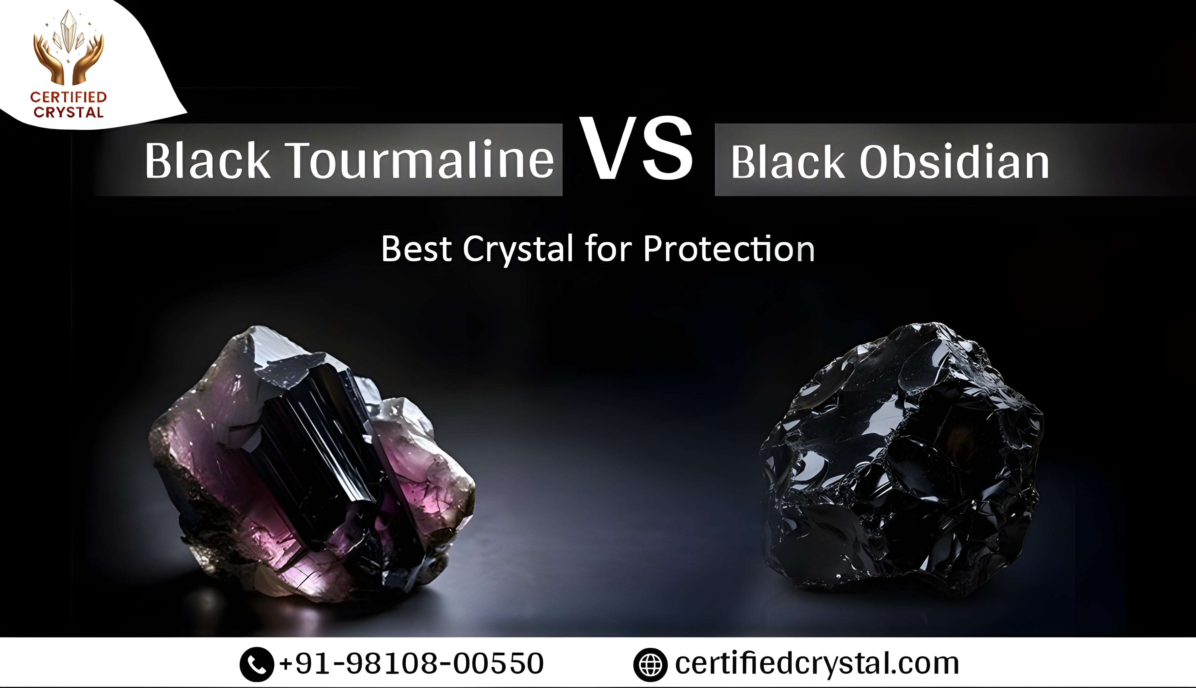 Black Obsidian | Black Tourmaline