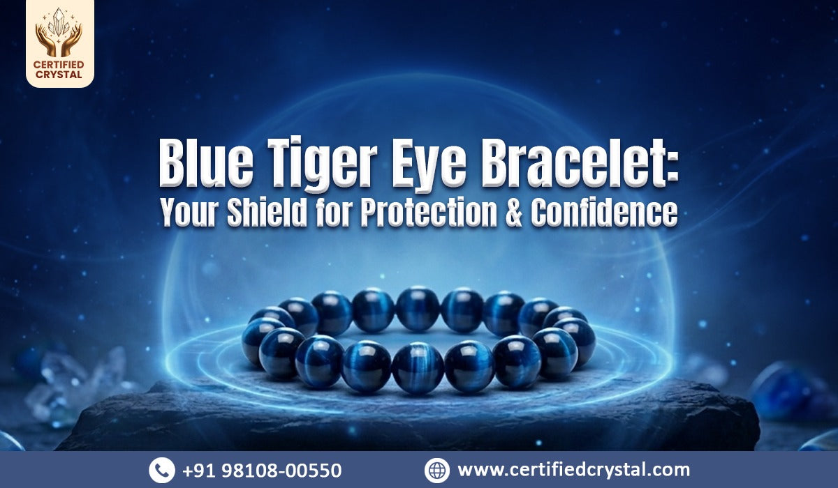 Blue Tiger Eye Bracelet 