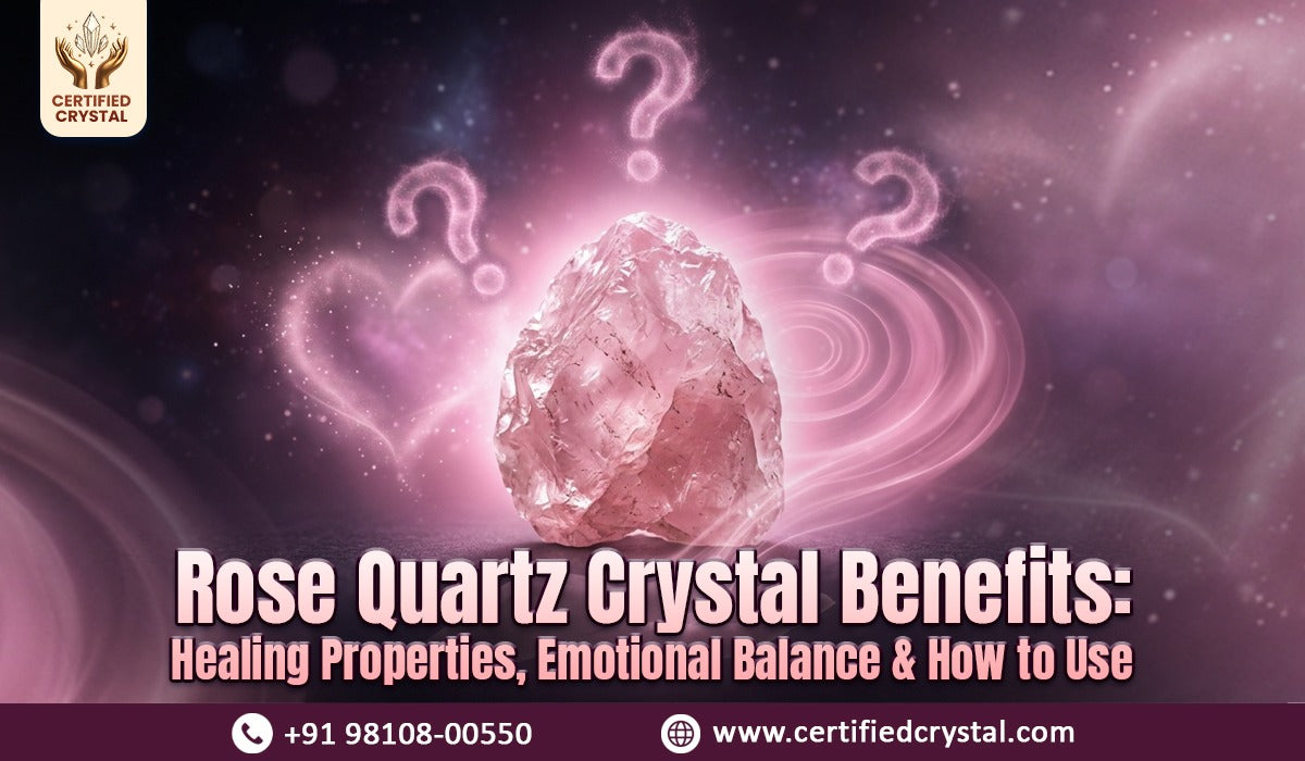 Rose Quartz Crystal Benefits: Healing Properties, Emotional Balance & How to Use