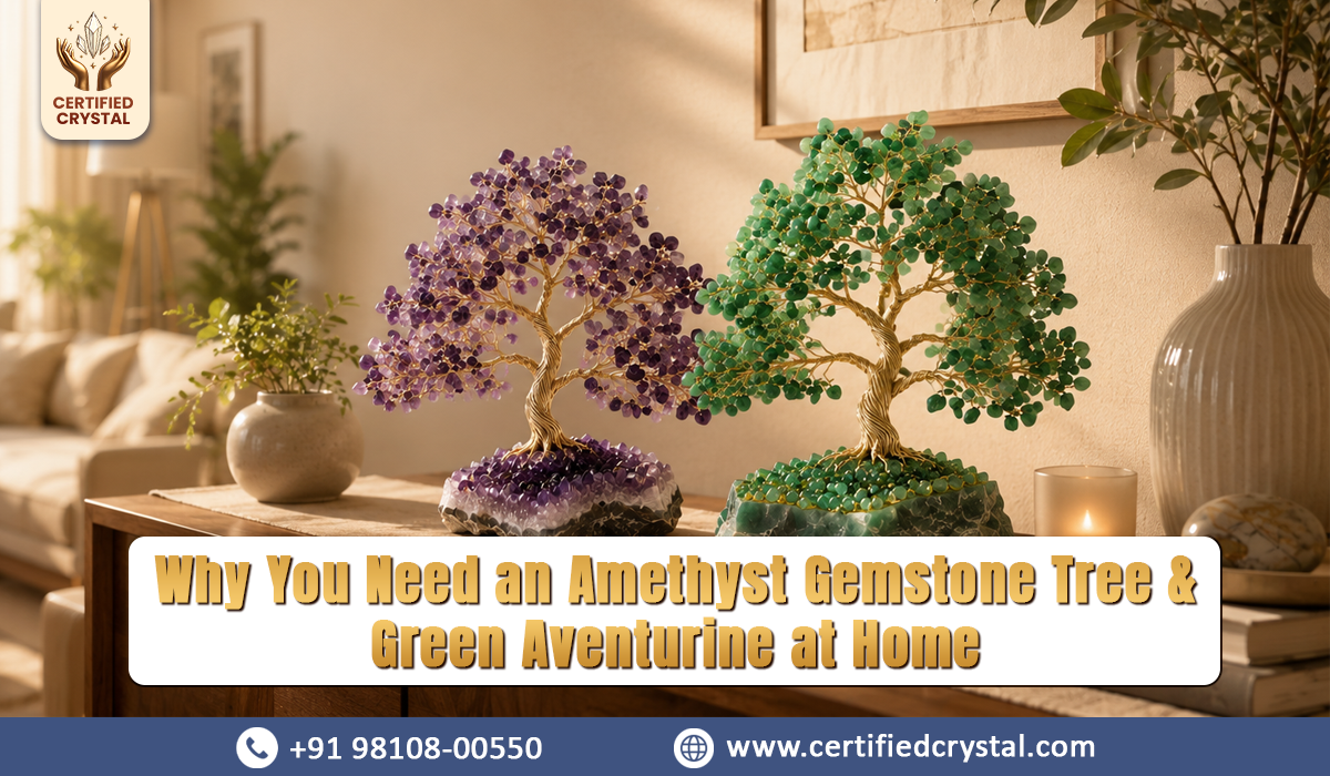 Why You Need an Amethyst Gemstone Tree & Green Aventurine at Home