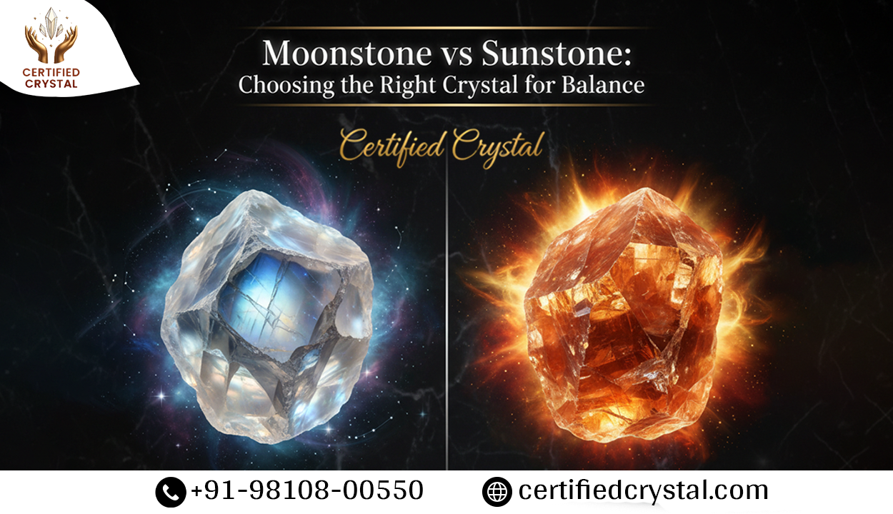 Moonstone vs Sunstone: Choosing the Right Crystal for Balance