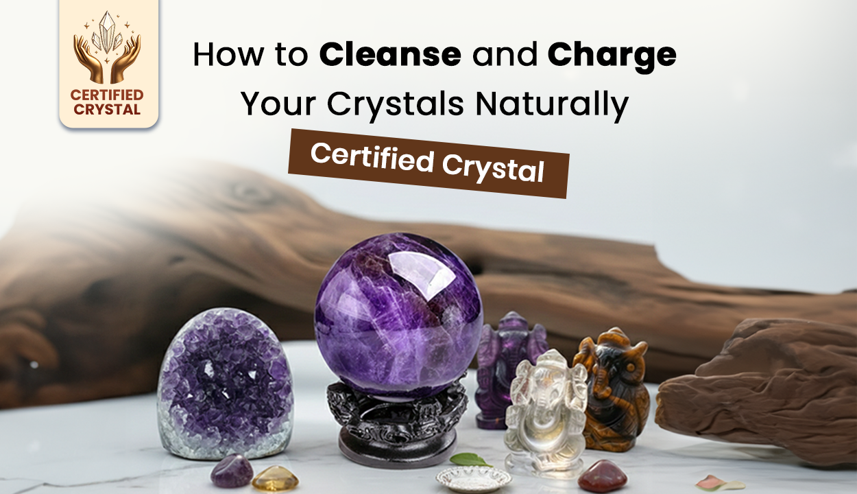 How to Cleanse and Charge Your Crystals Naturally
