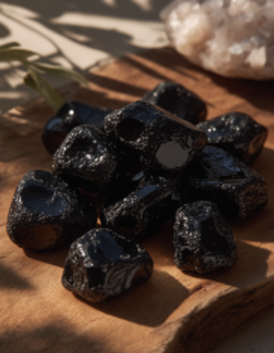 Black Obsidian Crystals