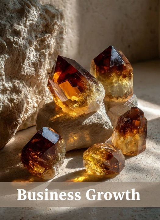 Citrine Crystals
