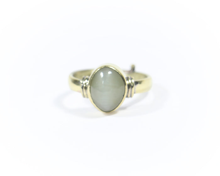Natural Cat’s Eye (Lehsunia) Ring (5+ Ratti)