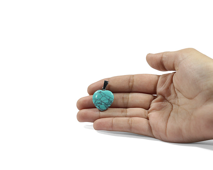 Turquoise Heart Pendant