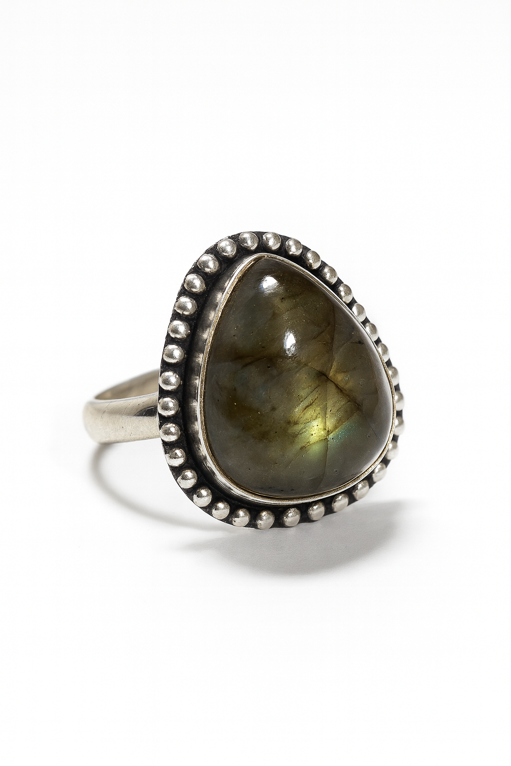 Natural Labradorite Ring