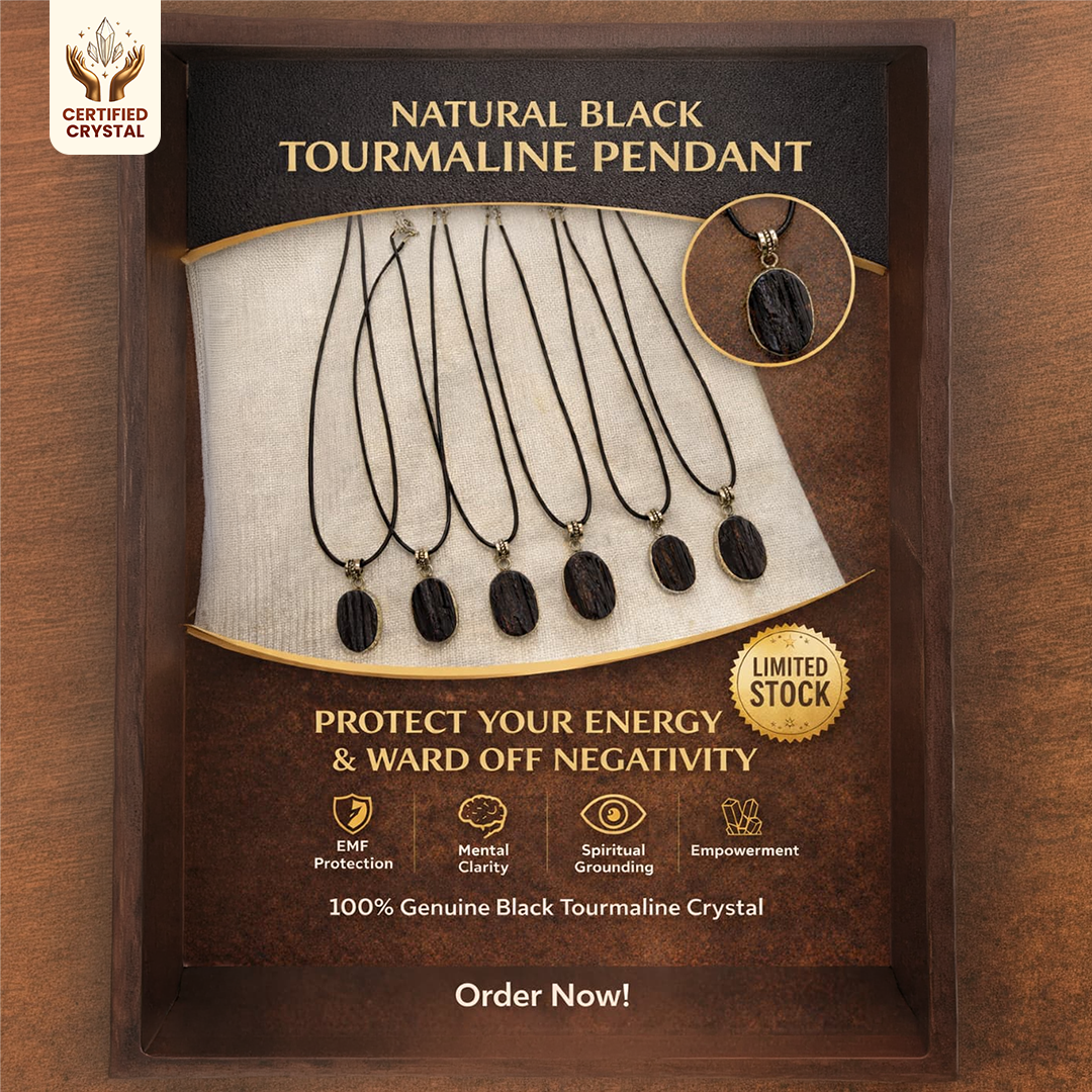 Black Tourmaline Pendant