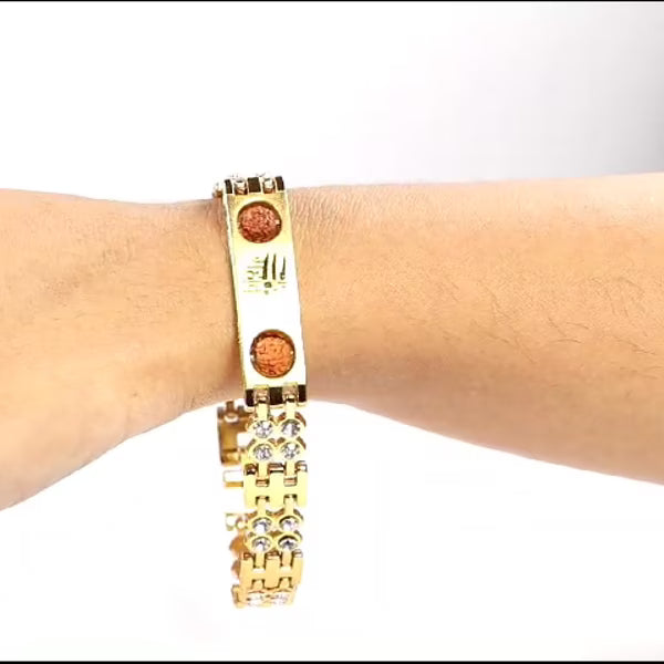 Natural 5 Mukhi Rudraksha Bracelet