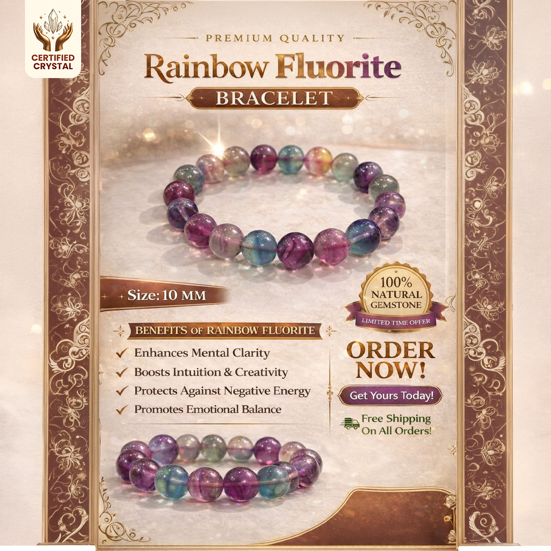 Multi Fluorite Bracelet