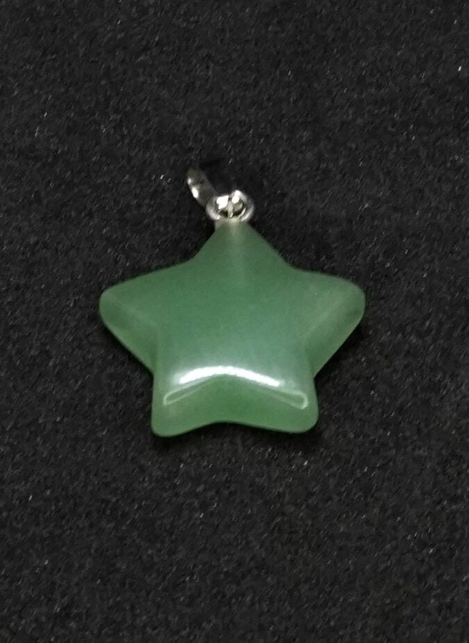 Green Aventurine Star Pendant