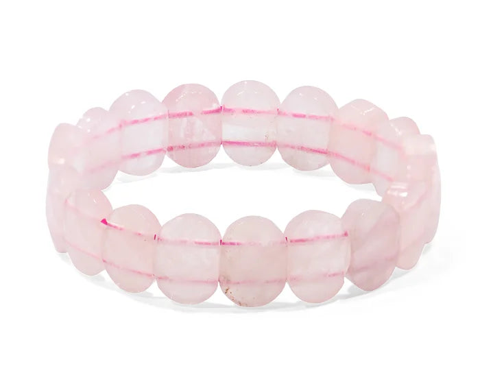 Rose Quartz Rectangle Bracelet