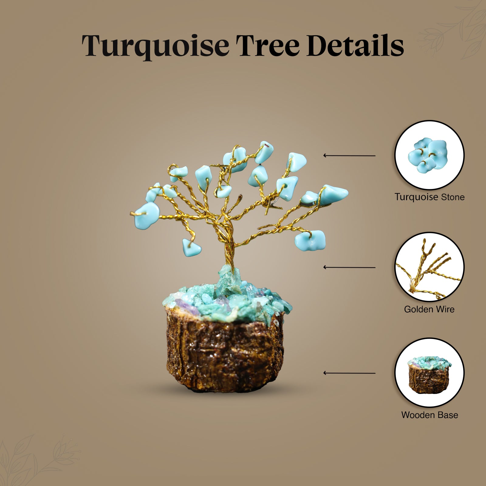 Turquoise Mini Tree