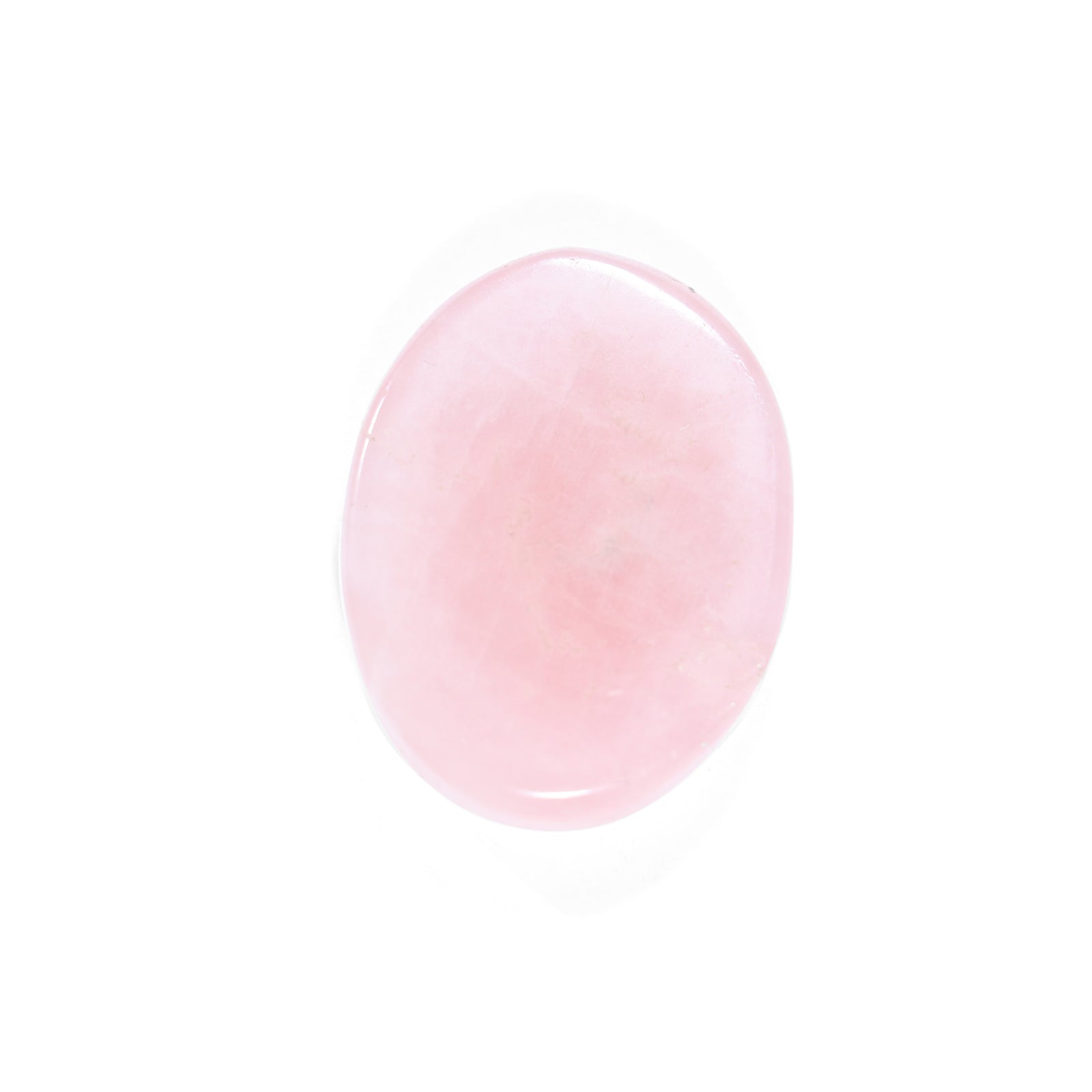 Rose Quartz Evil Eye Coin