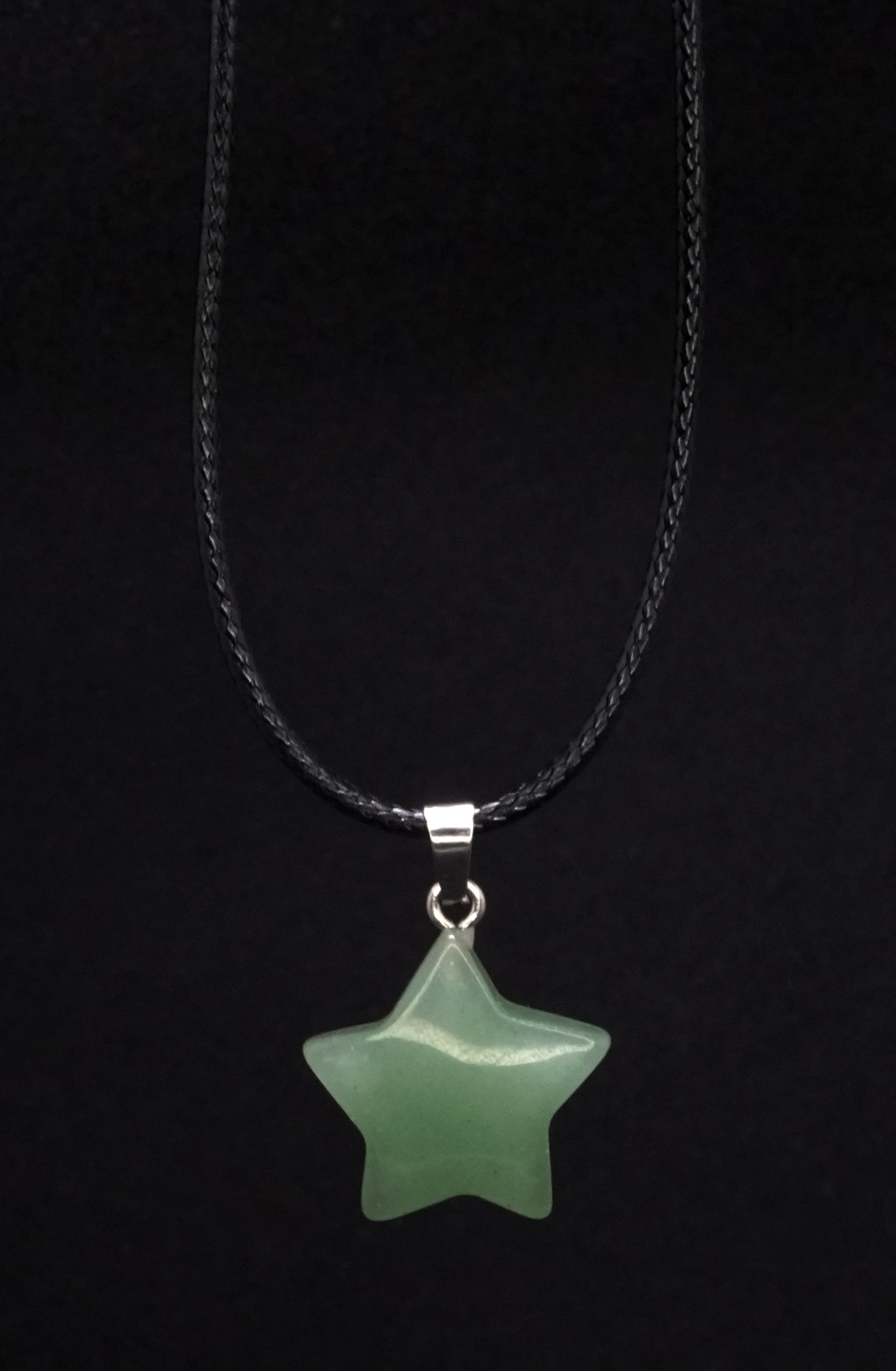 Green Aventurine Star Pendant