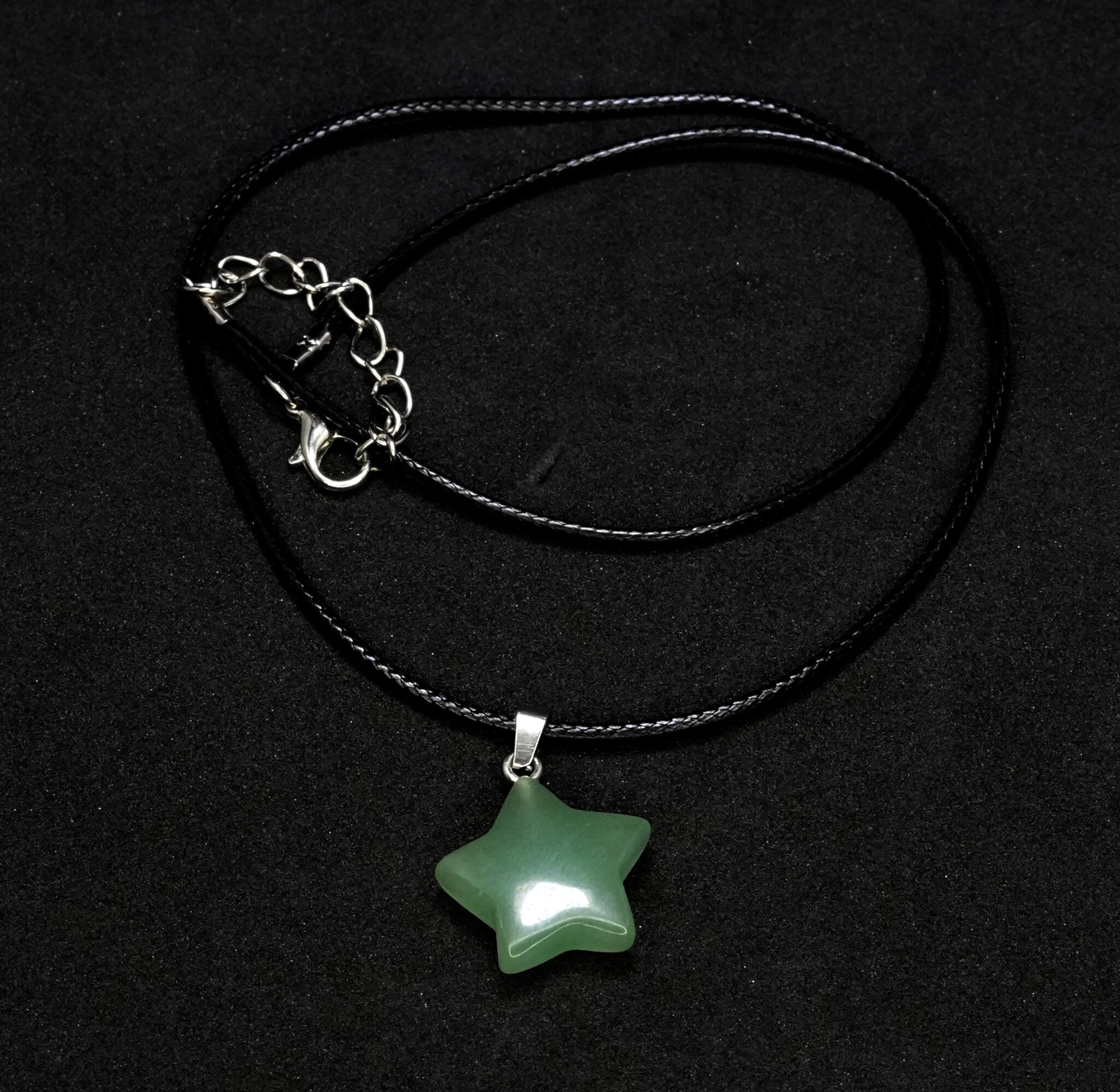 Green Aventurine Star Pendant
