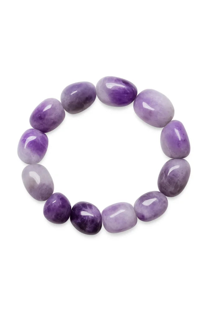 Amethyst Tumble Bracelet