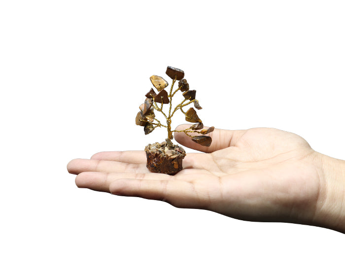 Tiger Eye Mini Tree