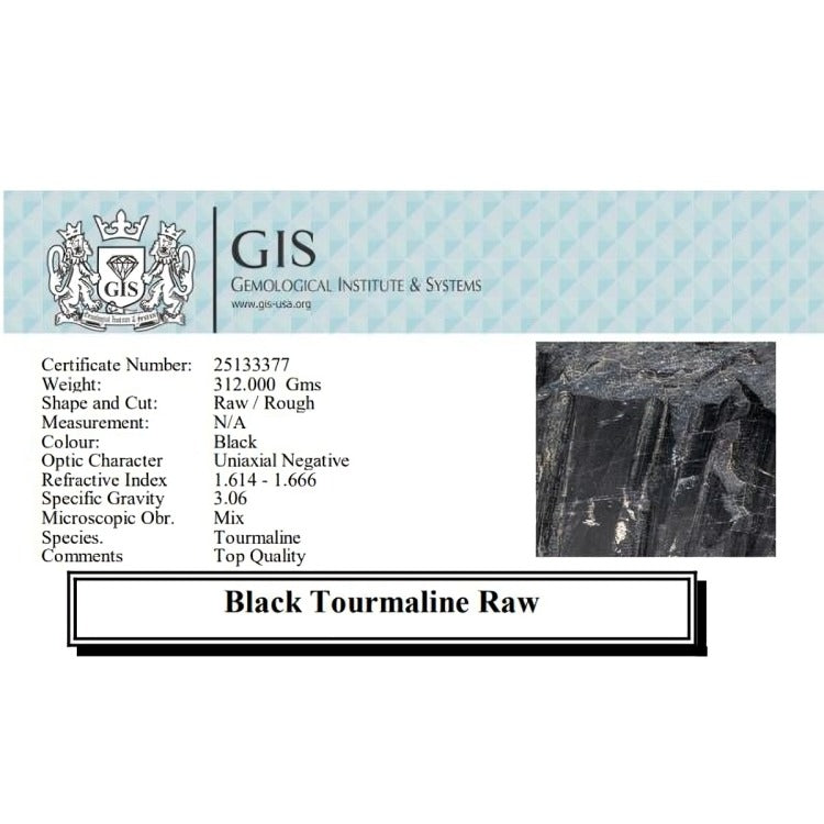 Black Tourmaline Raw