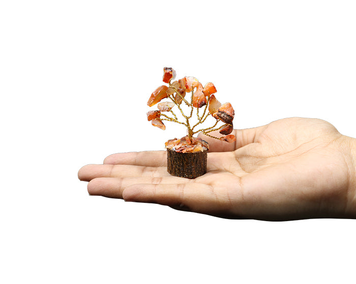 Carnelian Hakik Mini Tree