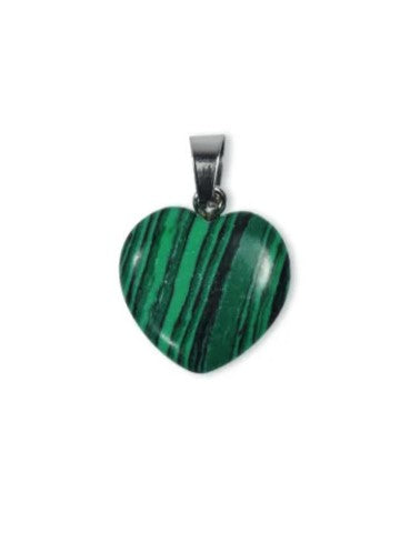 Malachite Heart Pendant
