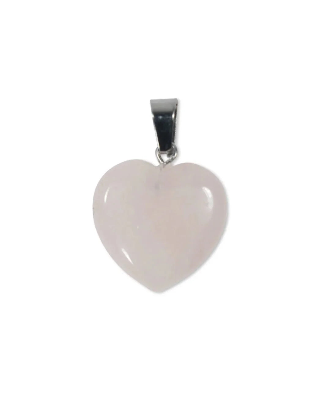 Rose Quartz Heart Pendant