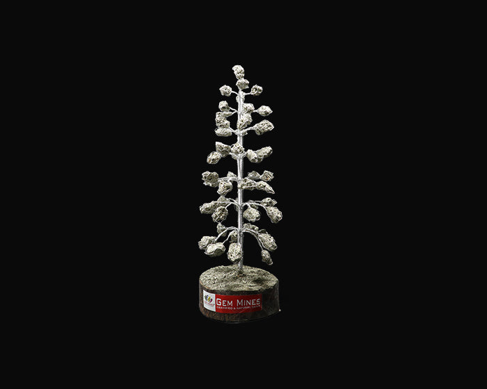 Pyrite Silver Wire Tree