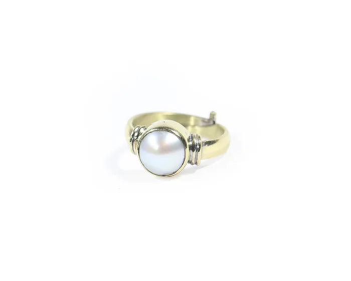 Pearl (Moti) Ring (5 Ratti)