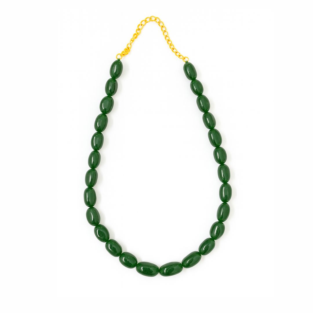 Green Jade Mala
