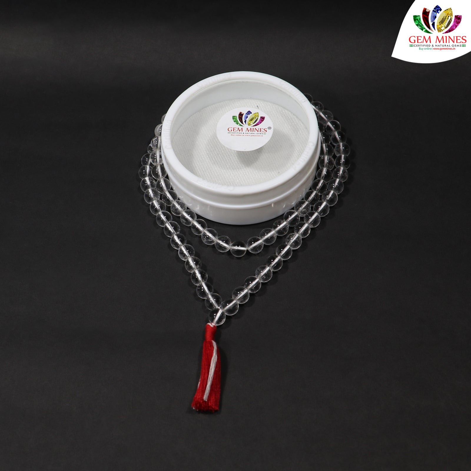 Sphatik Jaap Mala (108+1)