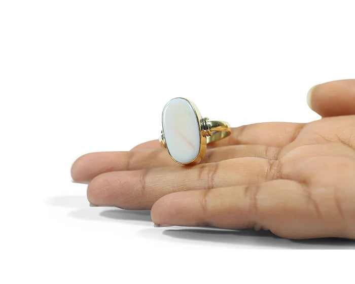 Natural Opal Ring (5 Ratti)