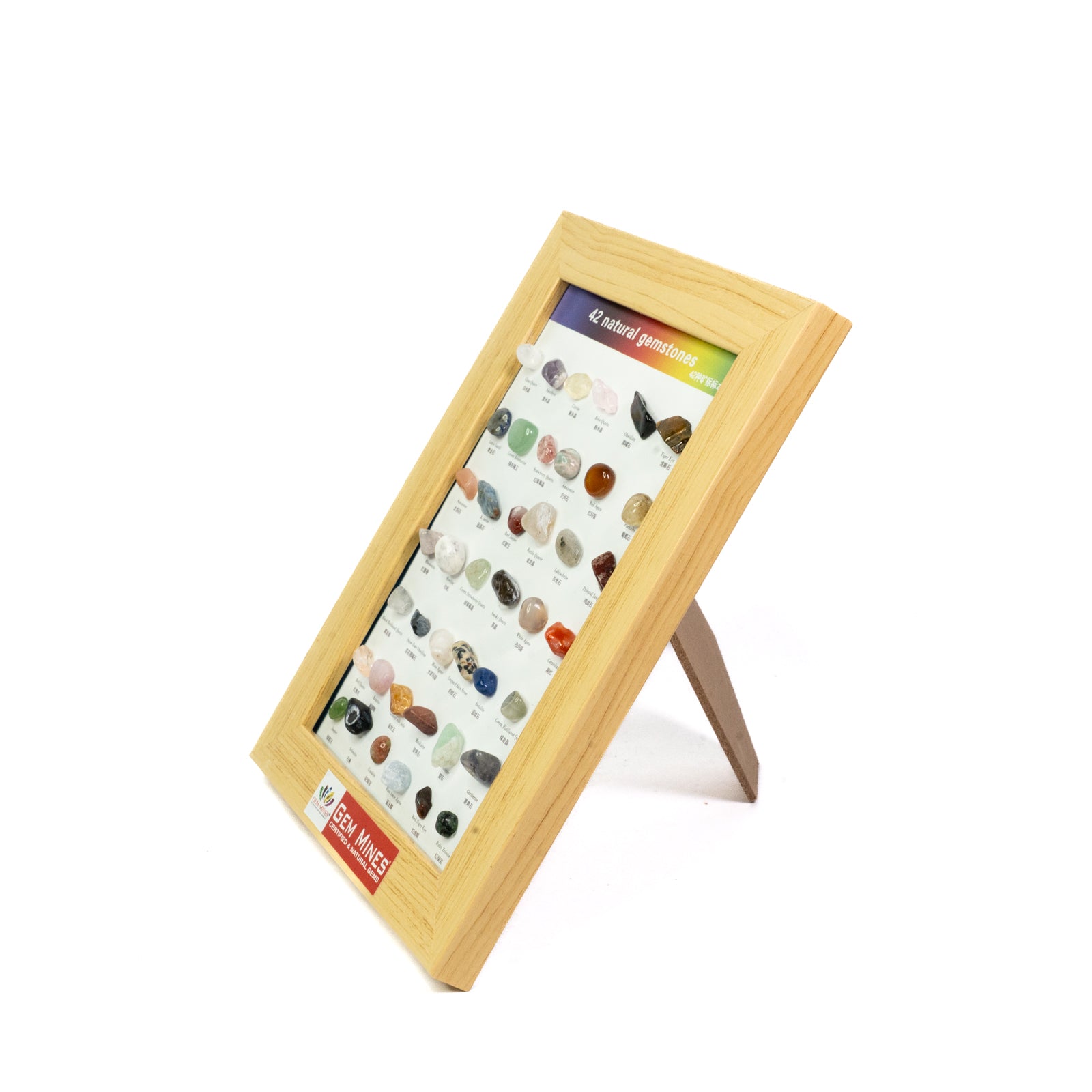 42 Natural Gemstones Frame