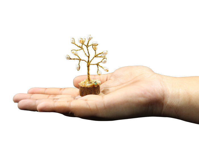 Certified Natural Pearl Mini Tree