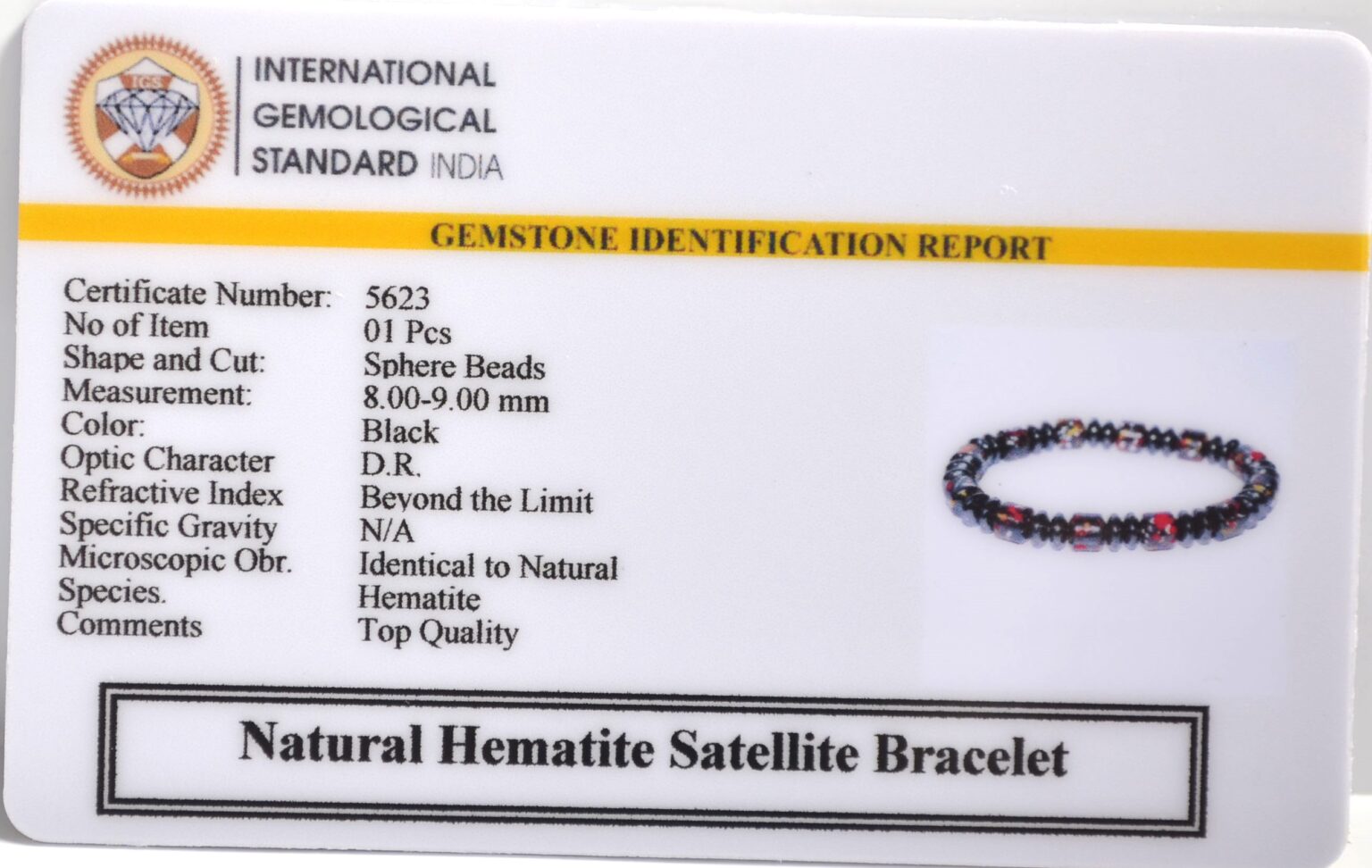 Hematite Satellite  Bracelet