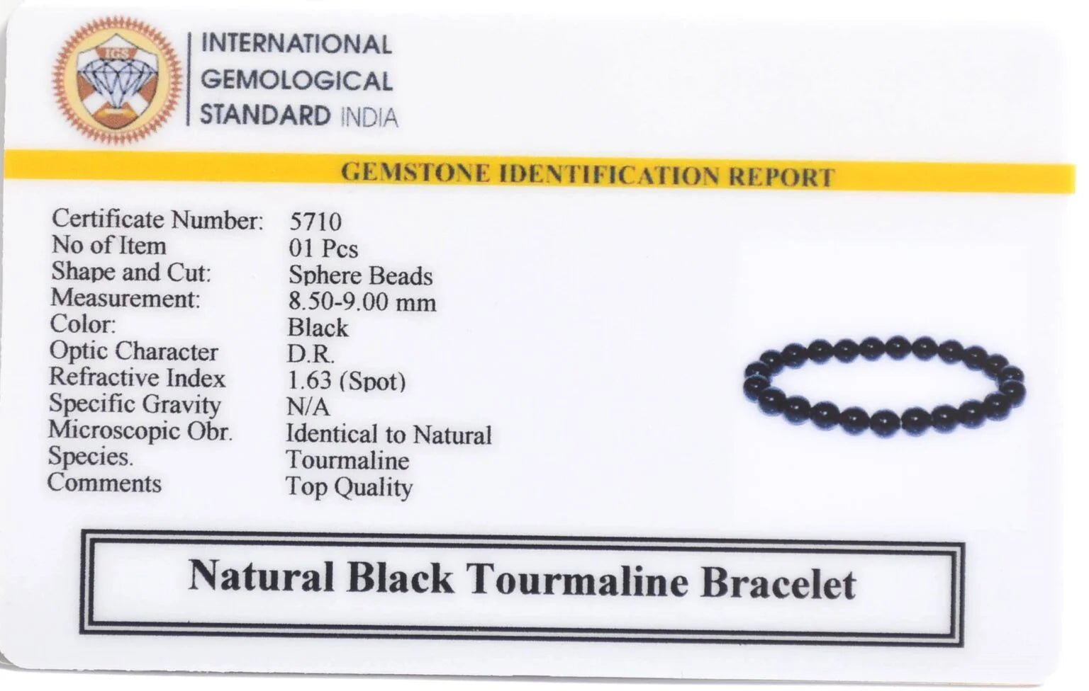 Black Tourmaline Bracelet