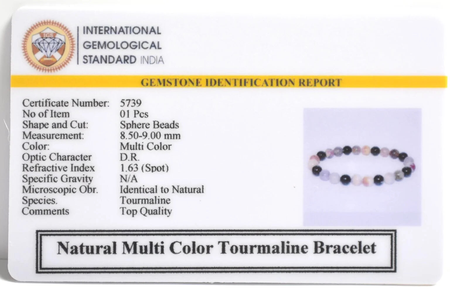 Multi Tourmaline Bracelet