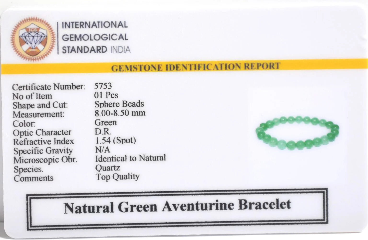 Green Aventurine Bracelet