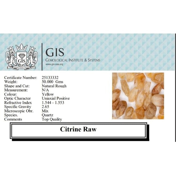 Citrine Raw