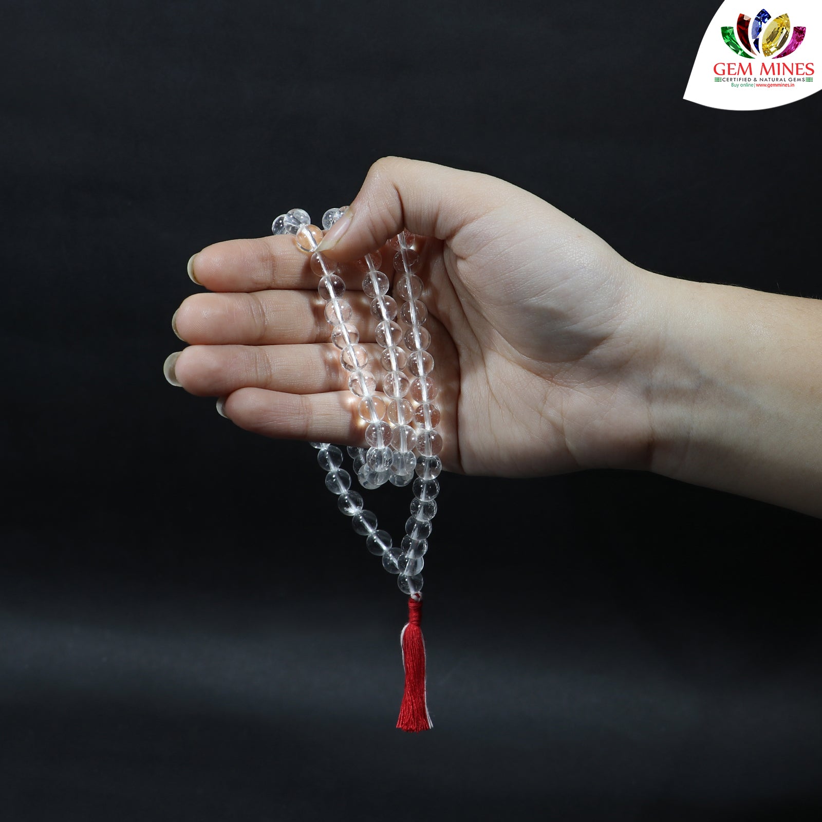 Sphatik Jaap Mala (108+1)