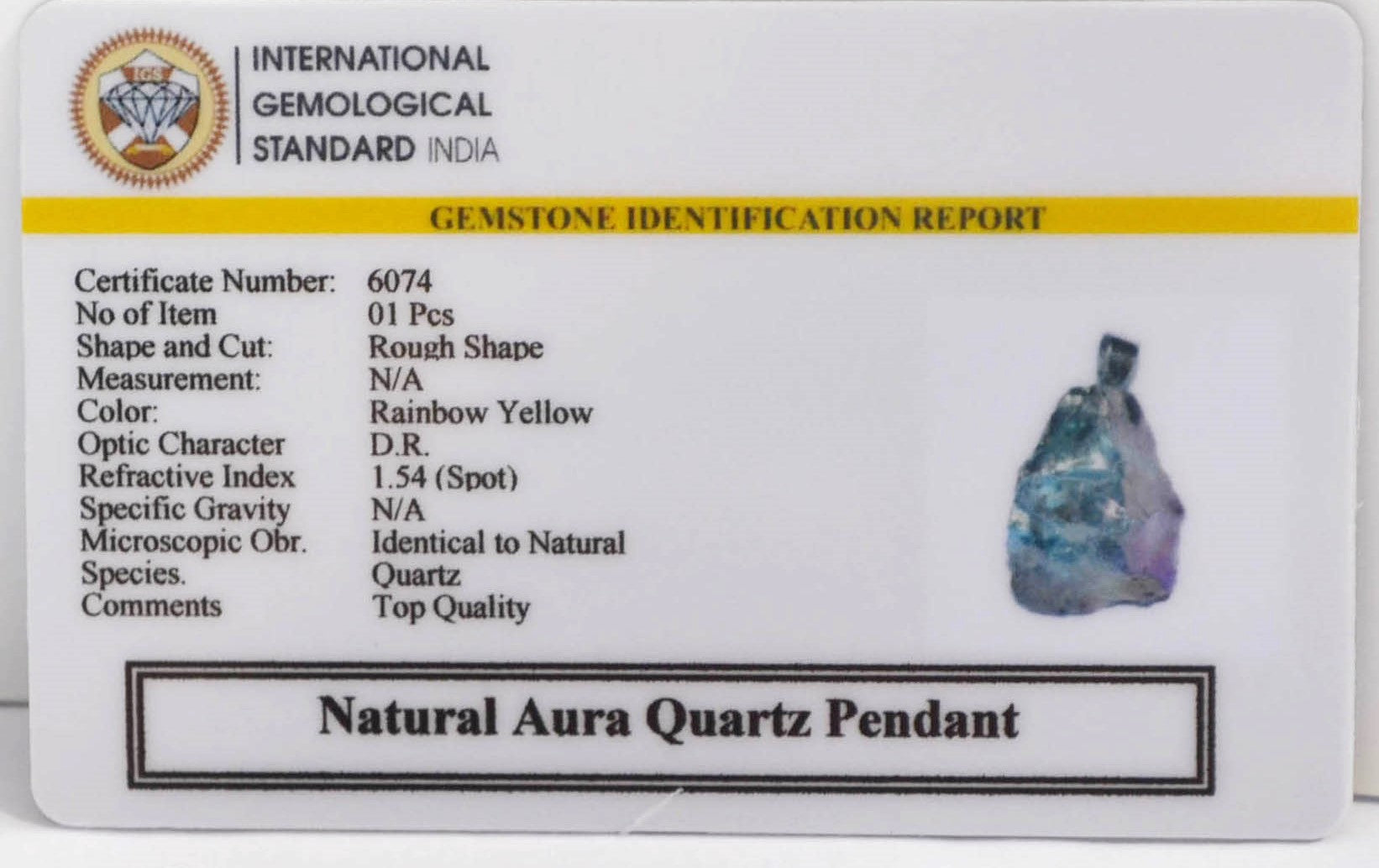 Natural Multi Aura Obsidian Pendant