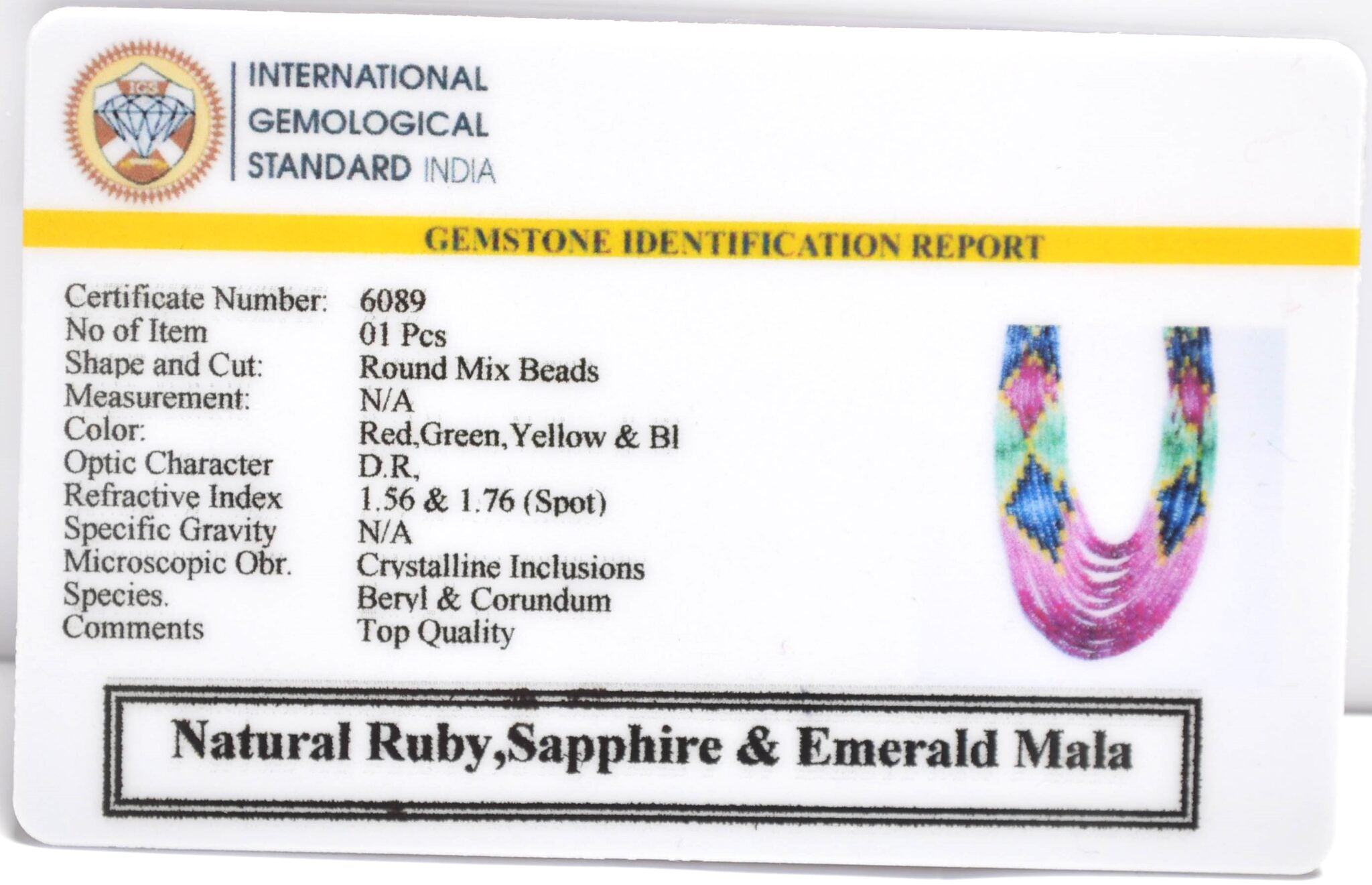 Multi Layer Mala (Semi Precious )