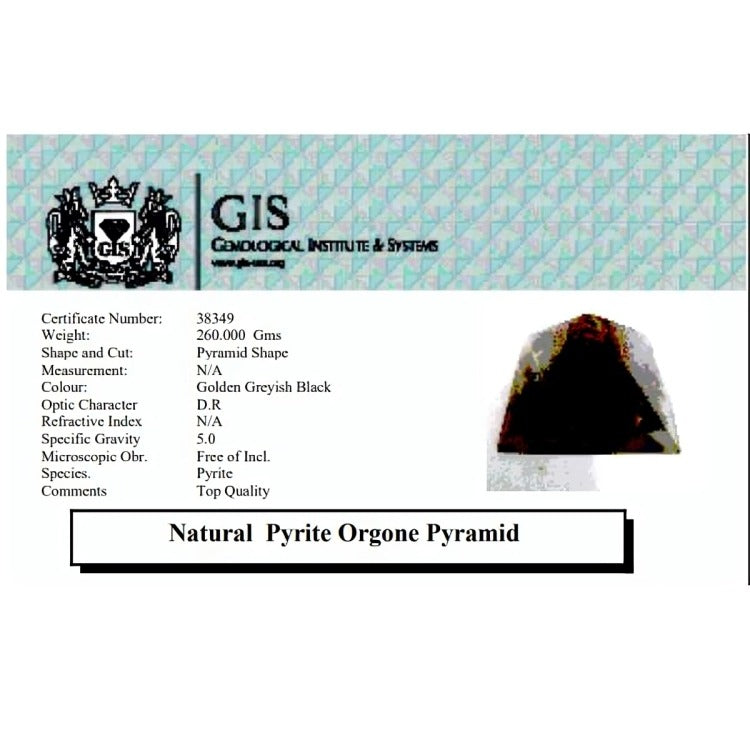 Money Magnet Pyrite Orgone Pyramid