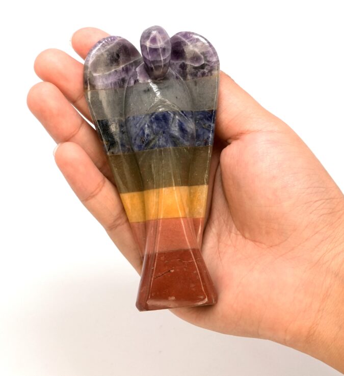 Seven Chakra Angel (4 inch)