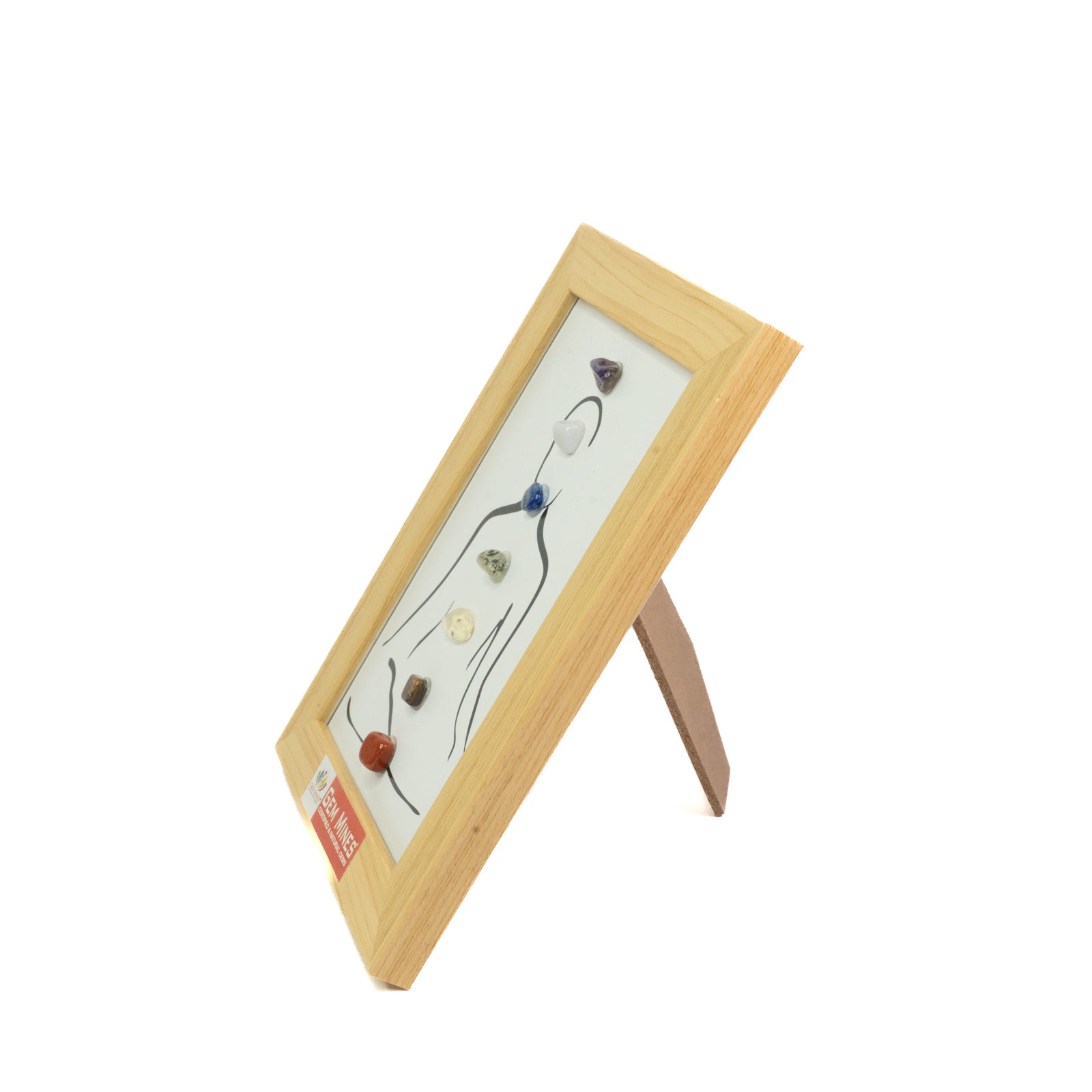 Seven Chakra Healing Stone Frame