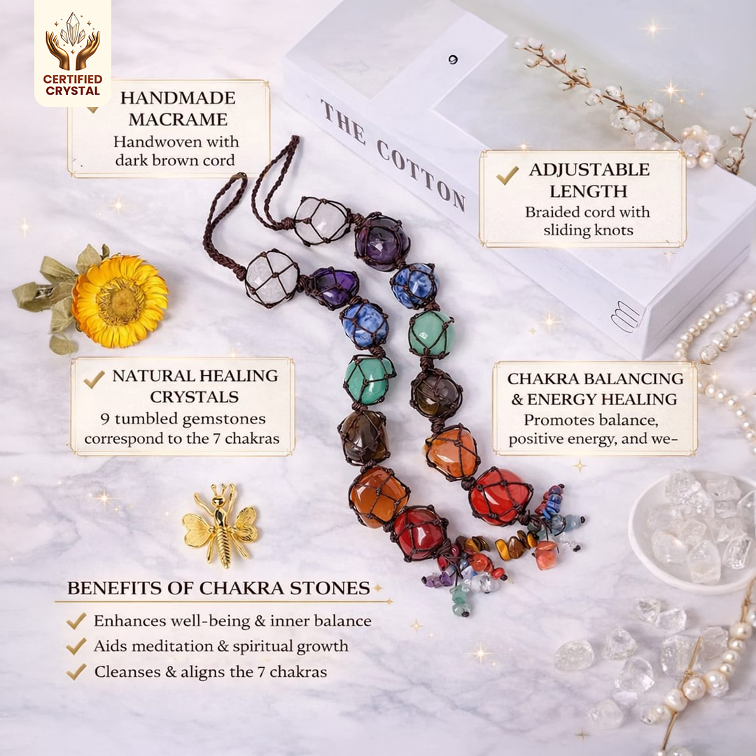 7 Chakra Stone Hanger