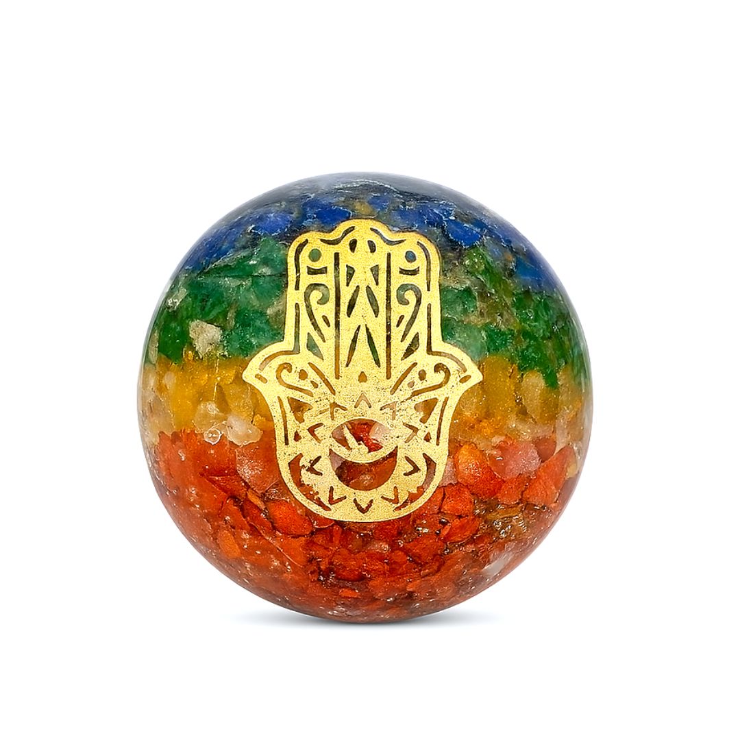 7 Chakra Orgone Reiki Sphere