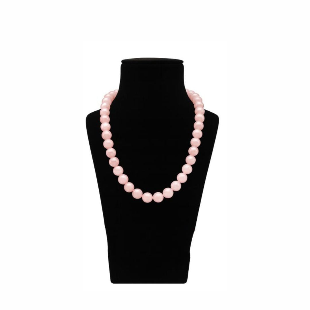 Certified Natural Rose Quartz Mala
