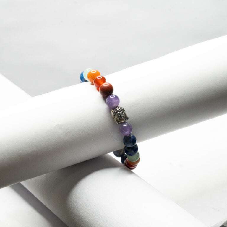 Seven Chakra Buddha Bracelet