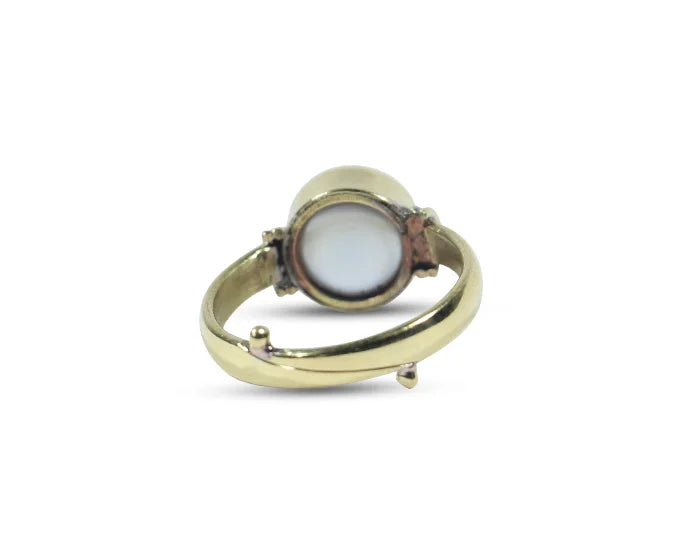 Pearl (Moti) Ring (5 Ratti)