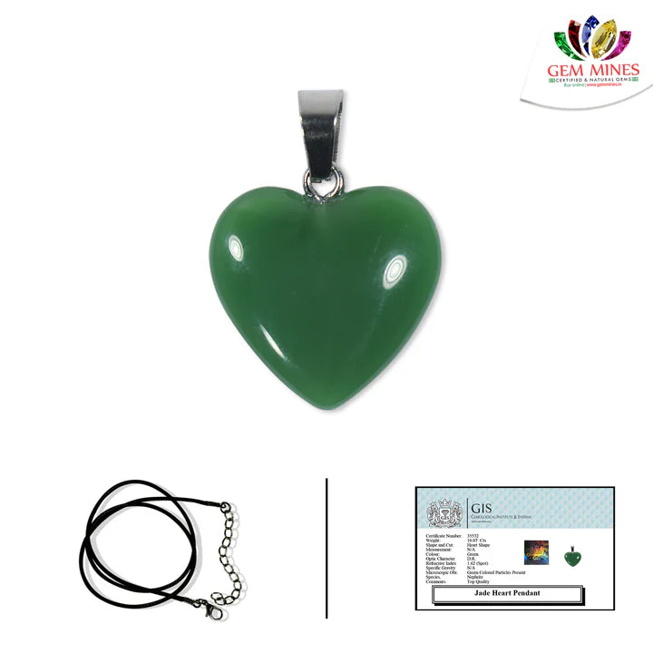 Green Aventurine Heart Pendant